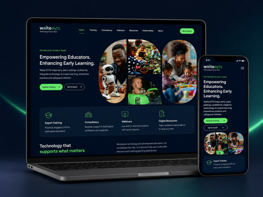 WaiteEYTS — Early Years Technology Website